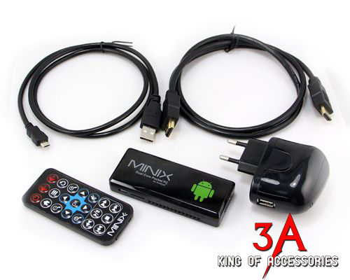 Bộ Android TV box MINIX NEO G4 8GB nhỏ gọn