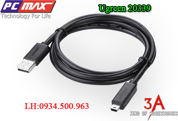 Cáp sạc USB sang USB mini độ dài 2m Ugreen 2033