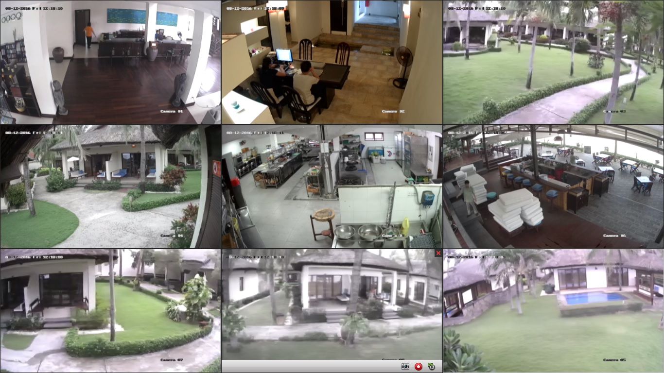 Lắp đặt camera an ninh cho các khu resort nghỉ dưỡng cao cấp chuyên nghiệp
