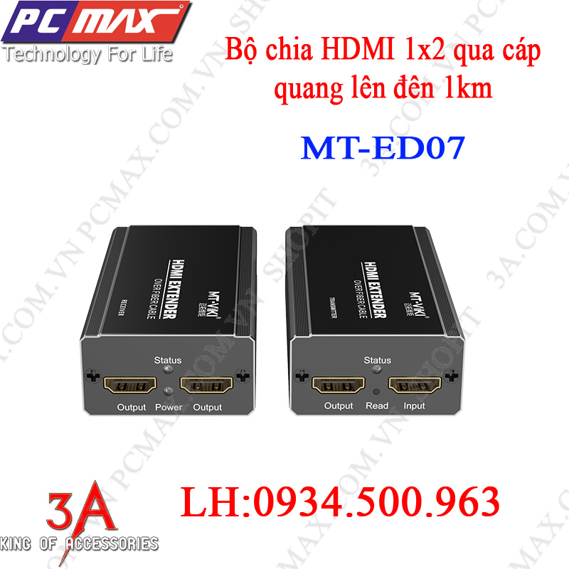Bộ chia HDM 1 ra 2 splitter extender