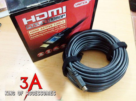 Dây cáp HDMI 20m chuẩn 1.4 chính hãng Unitek