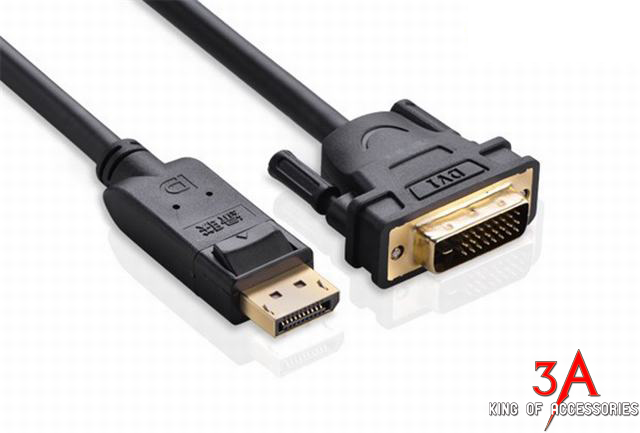 Cáp Displayport, mini Displayport to dvi chất lượng cao