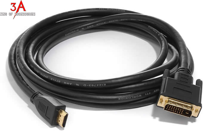 Cáp dvi hdmi 3m, 5m, 10m chính hãng ở Hà Nội, HCM