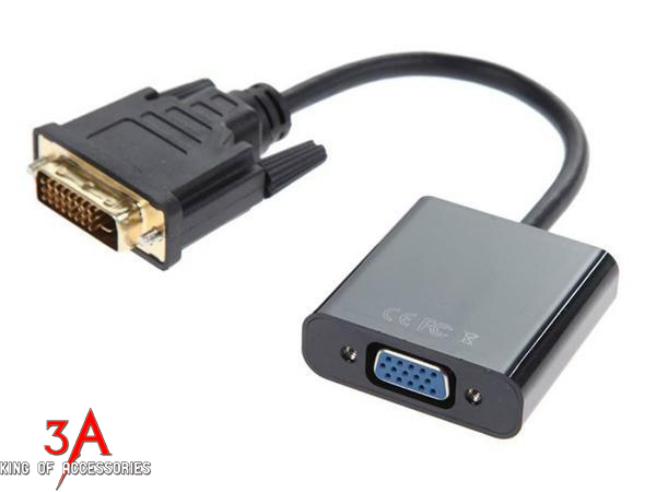 Cáp DVI, DVI-D to VGA chính hãng chất lượng cao tại Hà Nội