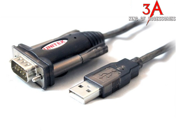 Cáp USB to COM RS232 Unitek hàng chính hãng chất lượng cao