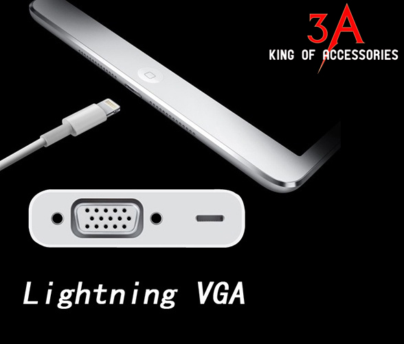 Cáp vga iphone 5 chính hãng Apple chất lượng cao tại Hà Nội