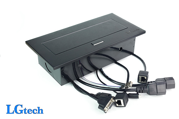 Ổ cắm điện đa năng có cổng VGA, LAN, USB và audio LGTECH OD2VL2UAU2