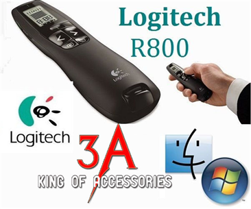 Hướng dẫn sử dụng bút trình chiếu Logitech R800
