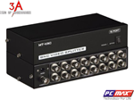 Bộ chia BNC 1 ra 16 cổng cho camera chính hãng MT-Viki MT-1016BC