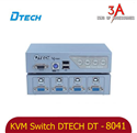 Bô chuyển mạch KVM Switch 4 cổng VGA usb và ps2 chất lượng cao DTECH DT-8041