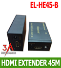 Bộ khuếch đại tín hiệu HDMI 45 mét EL-HE45-B cao cấp