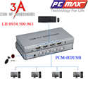 Bộ switch 4 cổng USB dành cho các hệ điều hành chính hãng PCMAX PCM-HDUSB