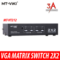 Bộ trộn vga 2 vào 2 ra - vga matrix switch 2x2 MT-VT212