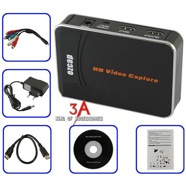 Box ghi hình HDMI cho máy nội soi, gameplay cao cấp EZCAP-280