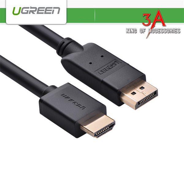 Cáp chuyển DisplayPort to HDMI cho Macbook, Macbook Pro 5m chính hãng Ugreen DP101 10204