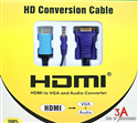 Cáp chuyển đổi HDMI sang VGA có audio dài 3m mạ vàng cao cấp