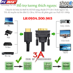 Cáp chuyển đổi HDMI to DVI dài 12m chính hãng Ugreen 30141