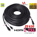 Cáp HDMI cho máy chiếu dài 50m chính hãng ZTEK ZE-630
