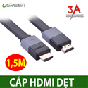 Cáp HDMI dẹt 1,5m cao cấp Ugreen 30109