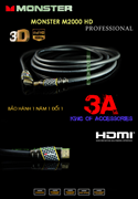 Dây HDMI Monster 7.6m