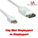 Cáp mini displayport to displayport dài 1,8m