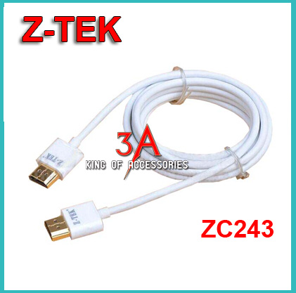 Cáp mini hdmi cho máy tính bảng, điện thoại dài 1,5m chính hãng ZTEK ZC243