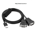 Cáp USB to 2 rs232 ( USB to 2 Com) chính hãng Ugreen UG-30769 cao cấp