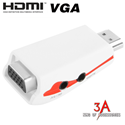 Đầu Chuyển HDMI Sang VGA Có Audio cao cấp