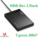 HDD Box USB 3.0 2,5 inch SATA chính hãng Ugreen 30847