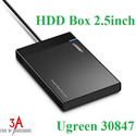 HDD Box USB 3.0 2,5 inch SATA chính hãng Ugreen 30848