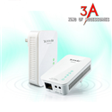 Kết nối mạng qua đường dây điện và phát sóng wifi - Tenda PW201A chính hãng