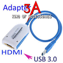 USB 3.0 to HDMI - Cáp chuyển USB 3.0 sang HDMI cao cấp